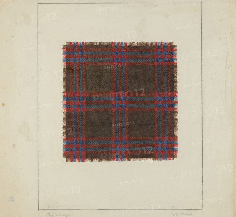 Plaid Homespun, 1935/1942.