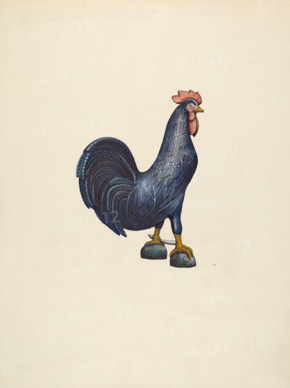 Wooden Rooster, 1935/1942.