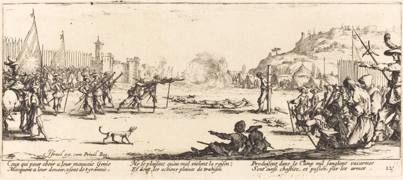 The Firing Squad, c. 1633.