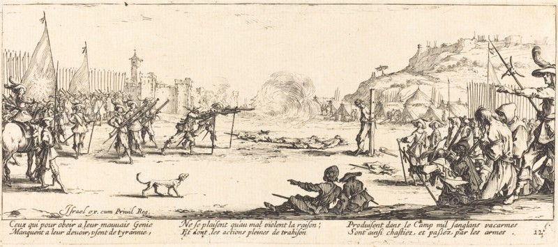 The Firing Squad, c. 1633.