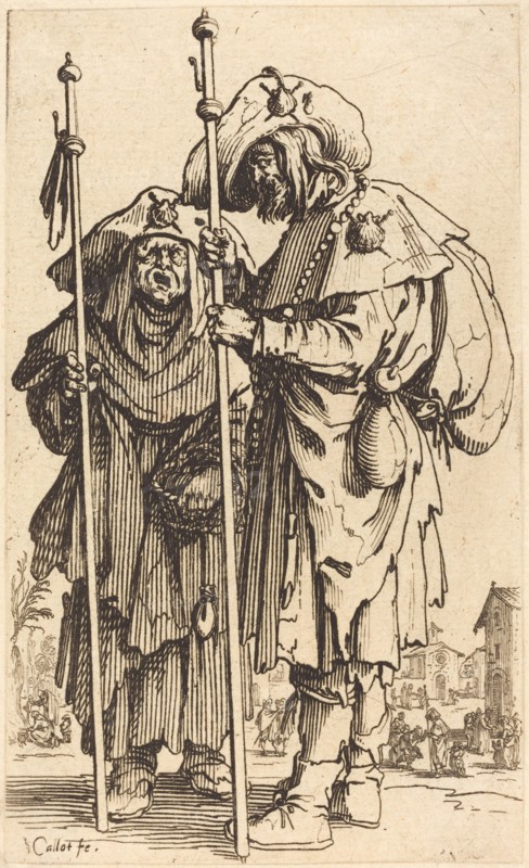 The Two Pilgrims, c. 1622.