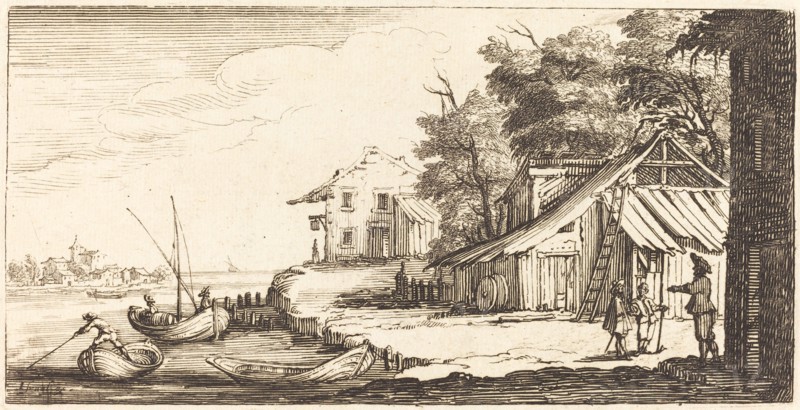 River Bank, 1635 or after.