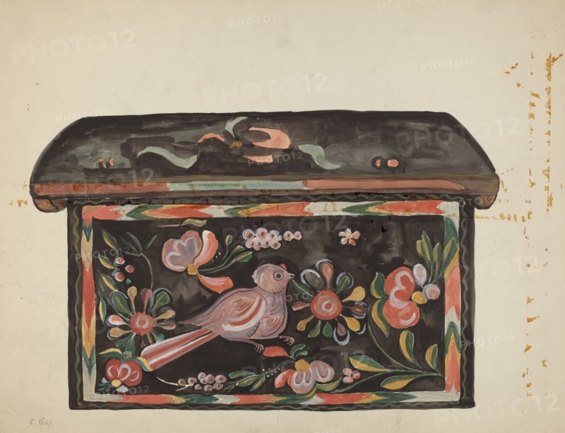 Native Pine Box, 1935/1942.