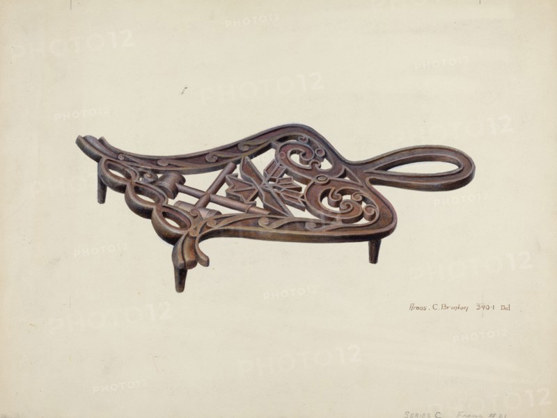 Flat Iron Stand, 1935/1942.
