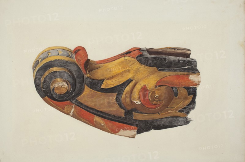 Ship's Billethead, c. 1939.