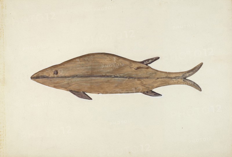 Fish Weather Vane, c. 1938.
