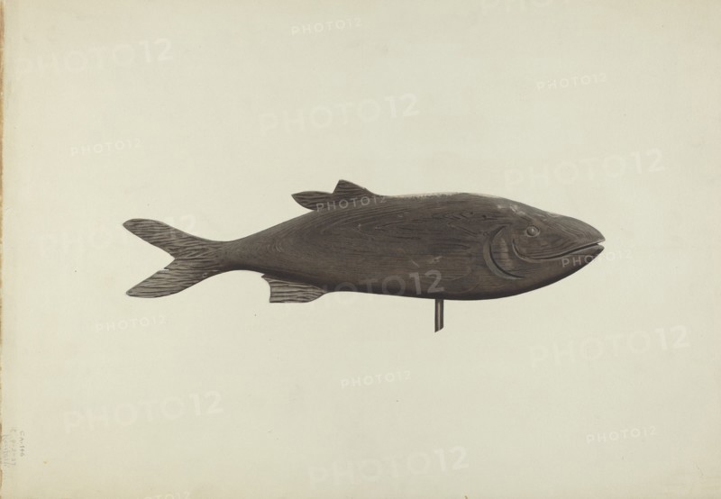 Fish Weather Vane, c. 1939.
