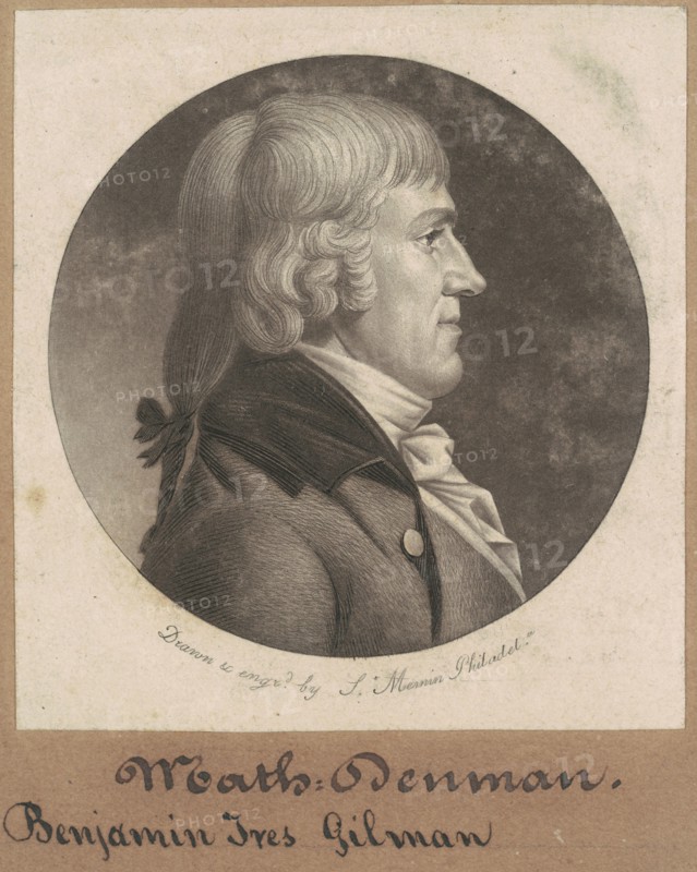 Benjamin Ives Gilman, 1801.