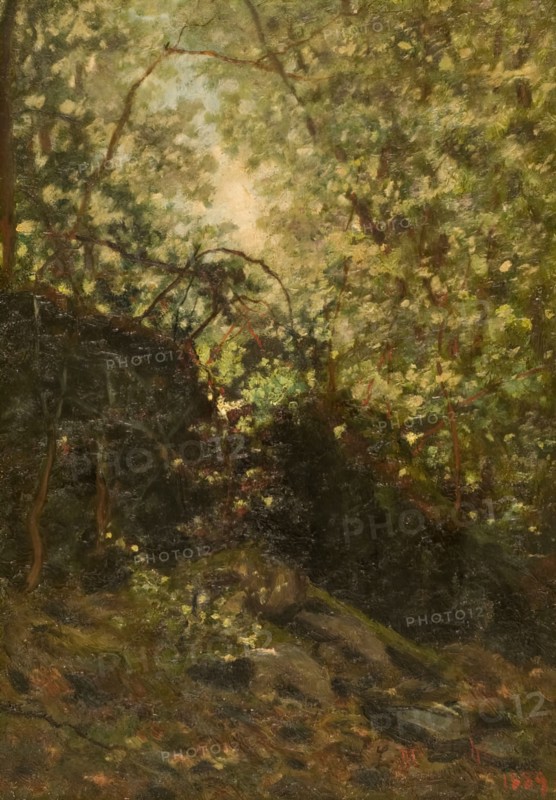 Night Through Forest, 1889.