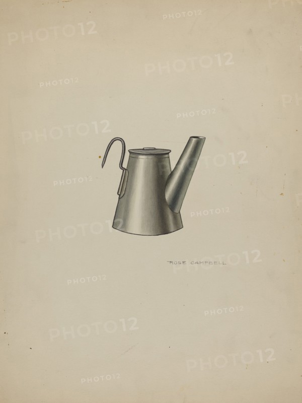 Miner's Oil Lamp, 1935/1942.