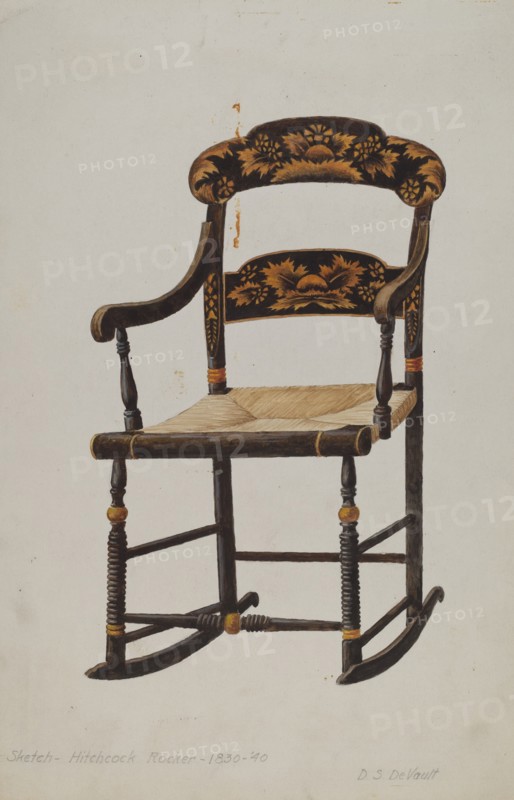 Hitchcock Rocker, 1935/1942.