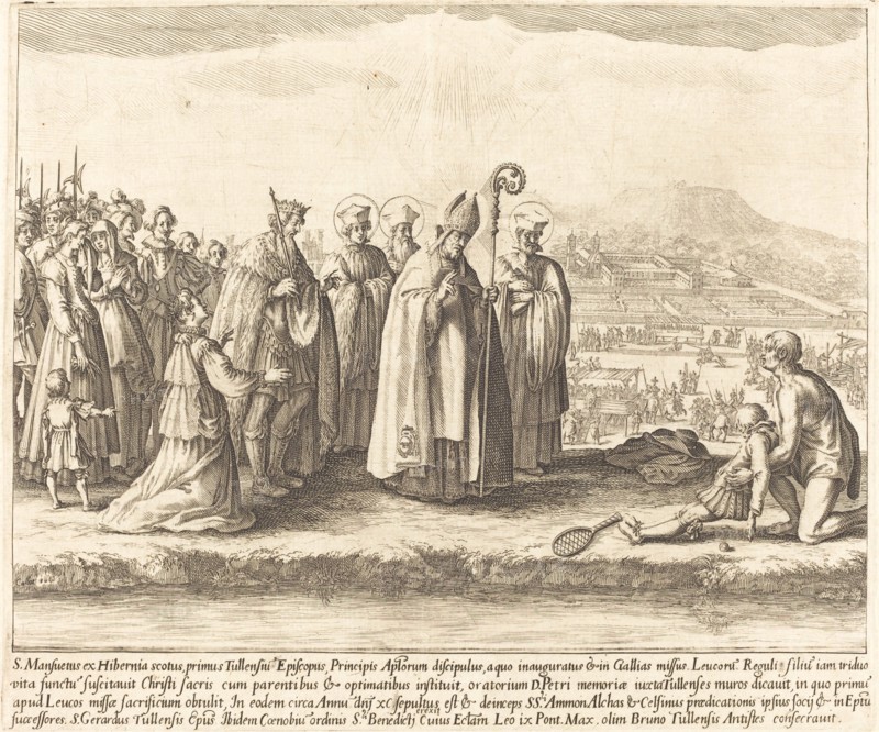 The Miracle of Saint Mansuy.