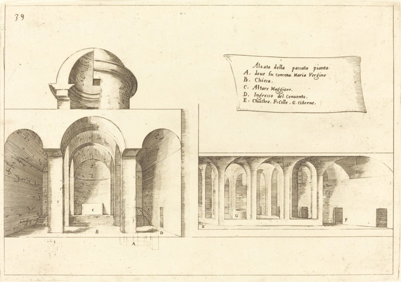 Elevation of a Church, 1619.