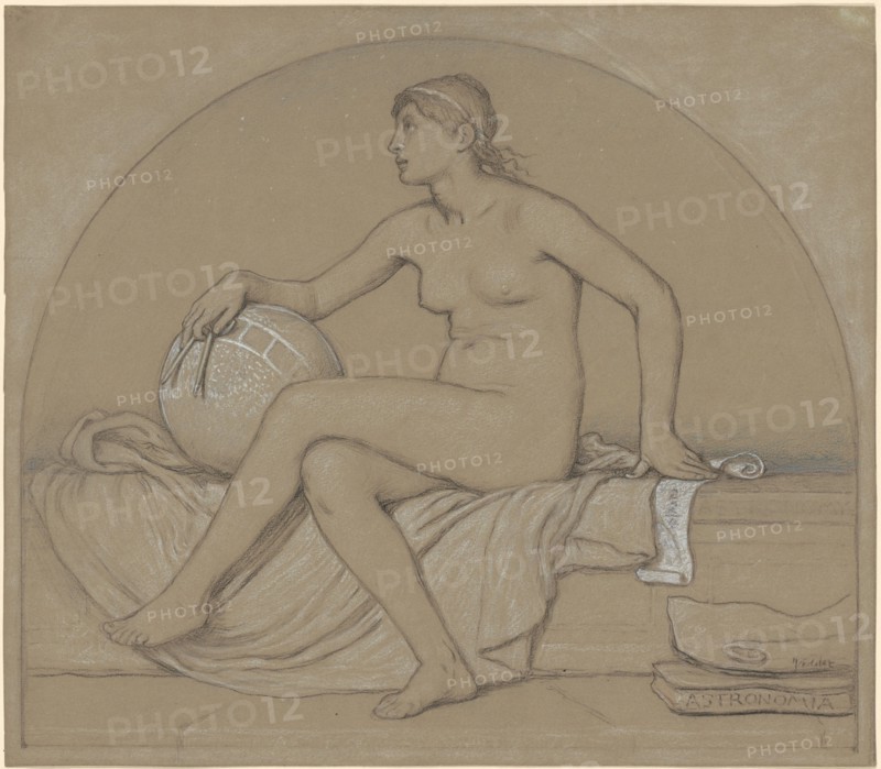 Study for "Astronomy", 1892.