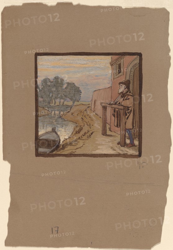 Old Man by a River, c. 1863.