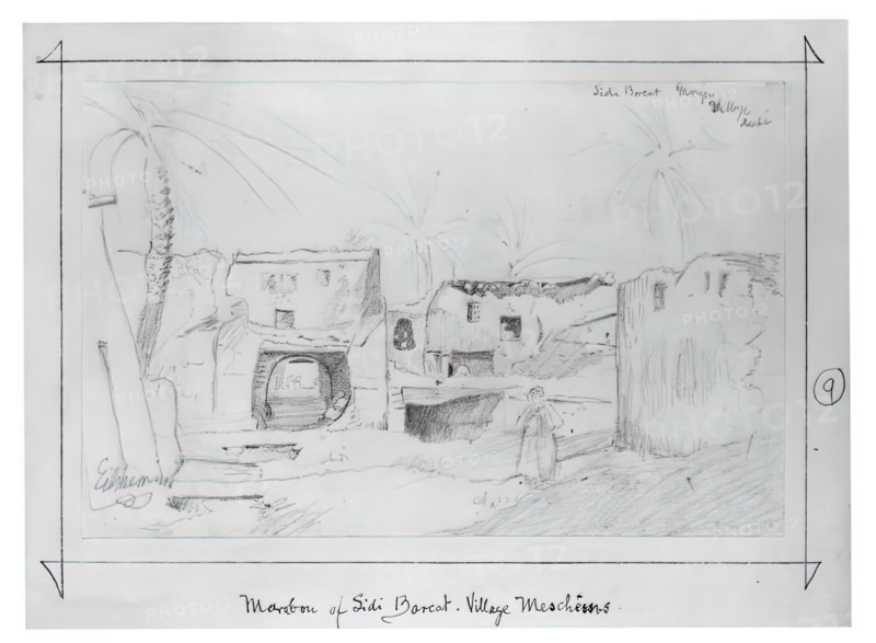 Sidi Barcat Mosque, c. 1893.