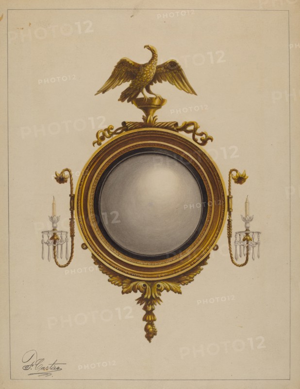 Mirror (one of a pair), 1936.