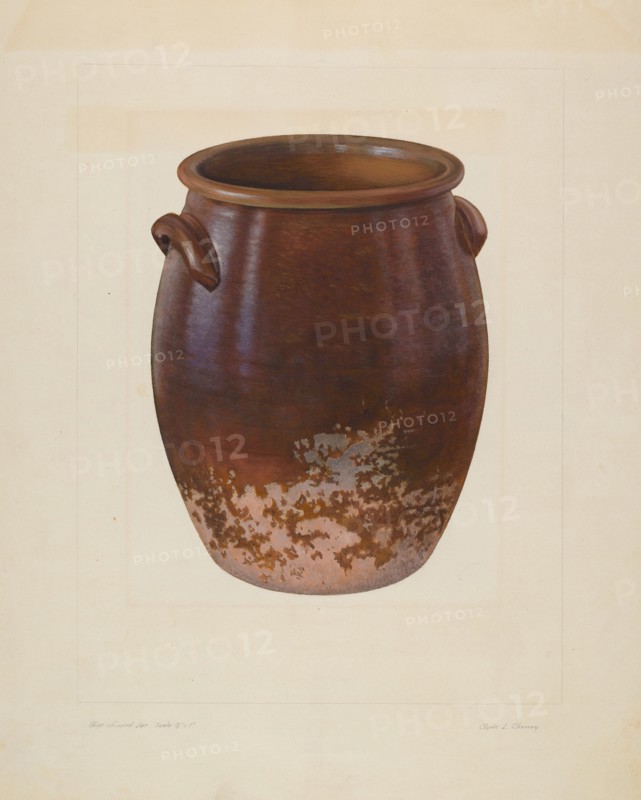 Large Earthen Jar, 1935/1942.