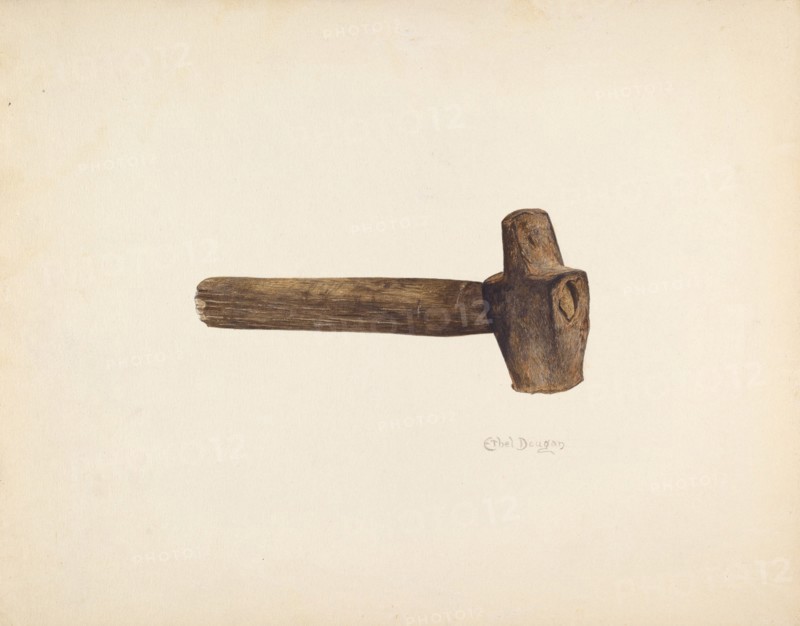 Blacksmith's Hammer, c. 1940.