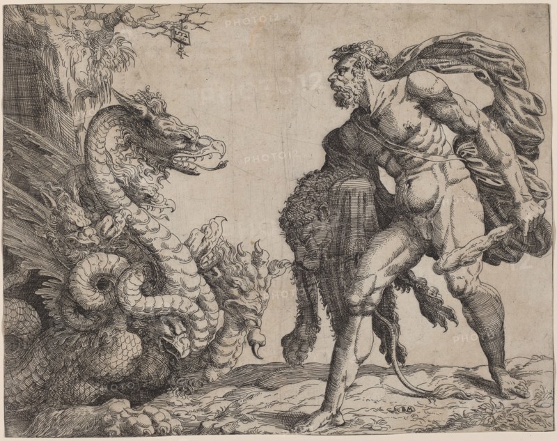 Hercules and the Hydra, 1552.
