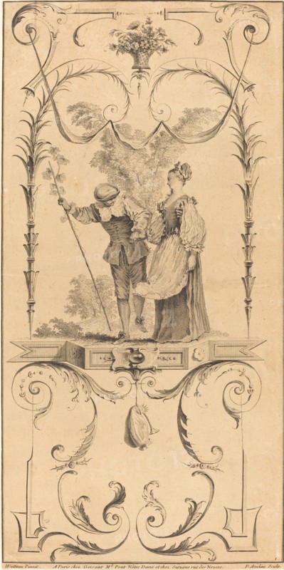 Shepherd and Shepherdess (?).