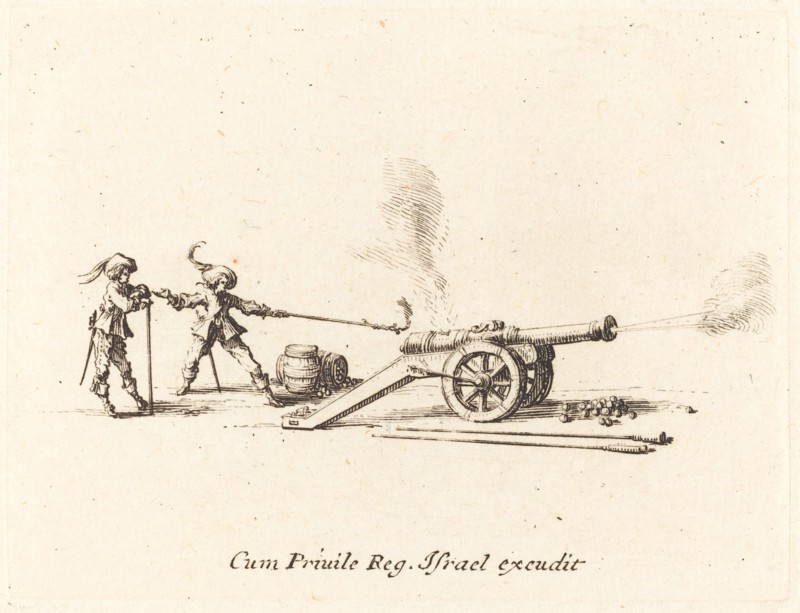 Firing the Cannon, 1634/1635.