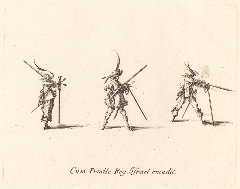Firing the Musket, 1634/1635.