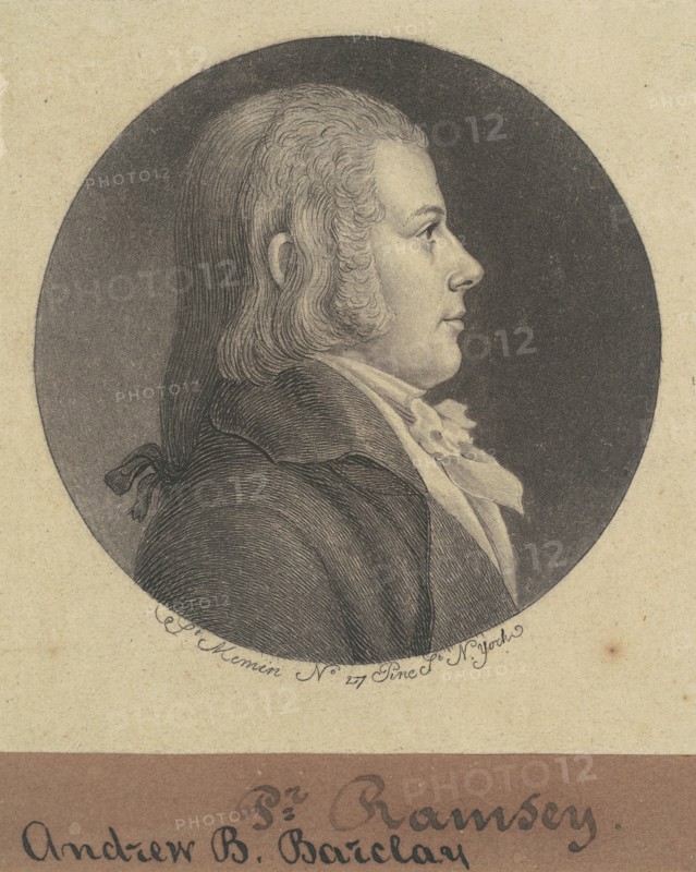 Andrew D. Barclay, 1796-1797.