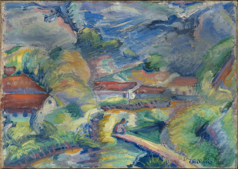 Untitled Landscape, ca. 1918.