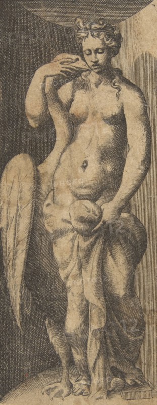 Leda and the swan, ca 1531-76.