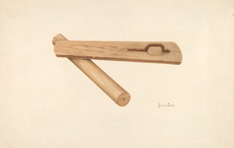 Bishop Hill: Mangler, c. 1939.