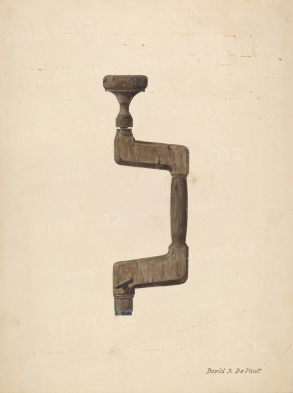 Brace - For Drilling, c. 1940.