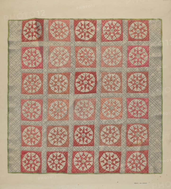 Quilt (Crib Quilt), 1935/1942.