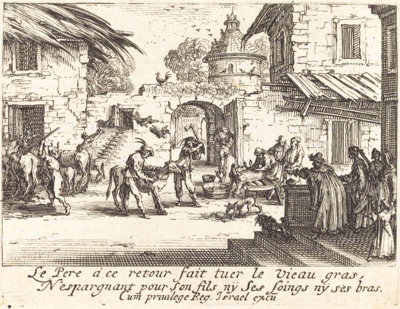 Killing the Fatted Calf, 1635.