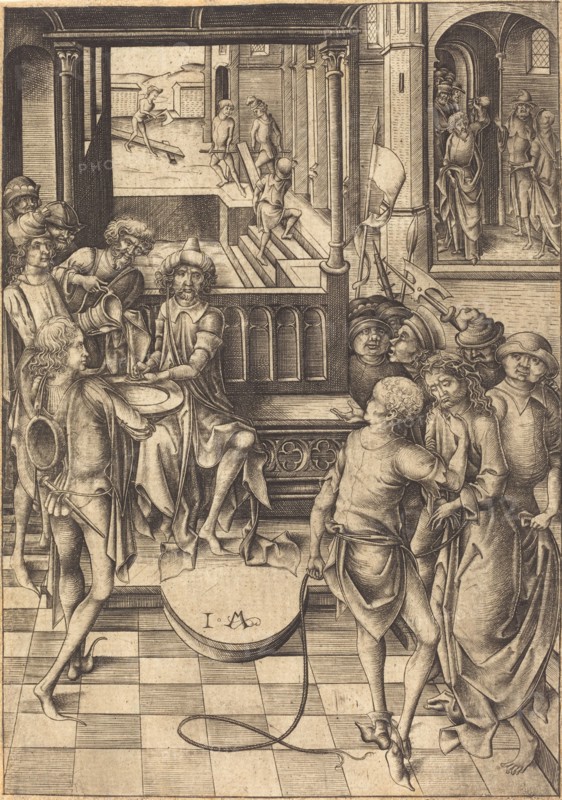 Christ before Pilate, c. 1480.