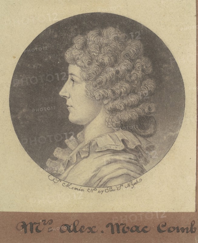 Janette Marshall Macomb, 1797.