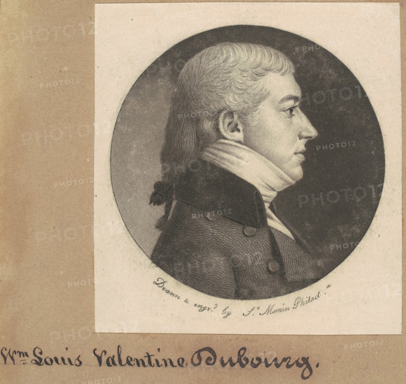Pierre François DuBourg, 1800.
