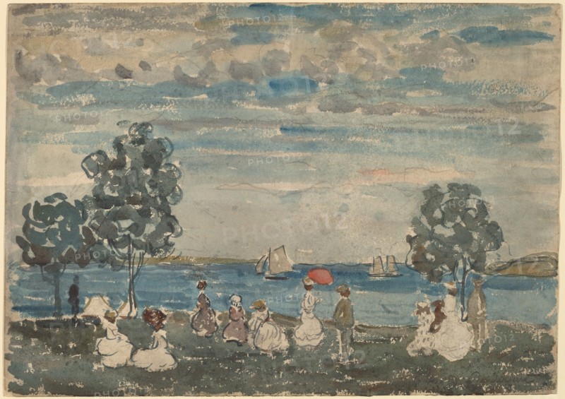 Figures on a Beach, 1910/1915.