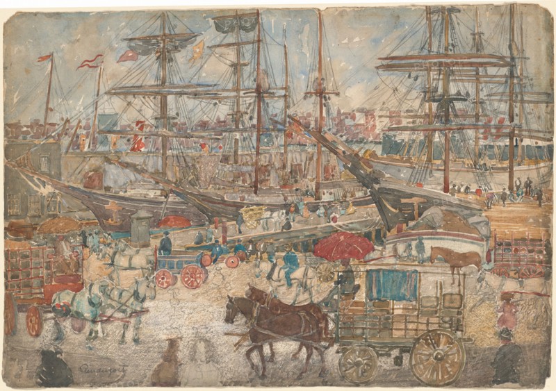 Docks, East Boston, 1900/1904.