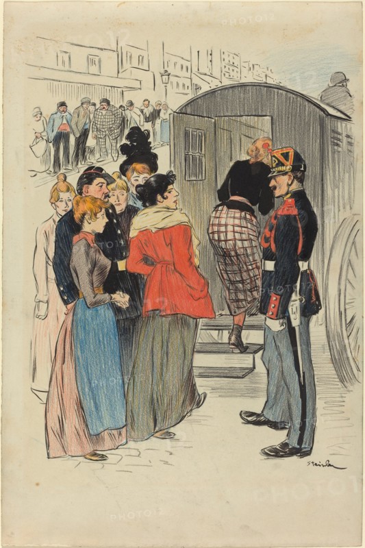 La Rafle, 1893. [The roundup].