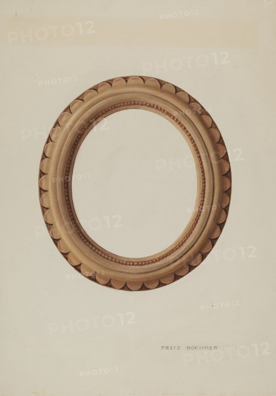 Pottery Picture Frame, c. 1939.