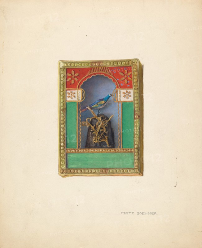 Ornamental Shadow Box, c. 1939.