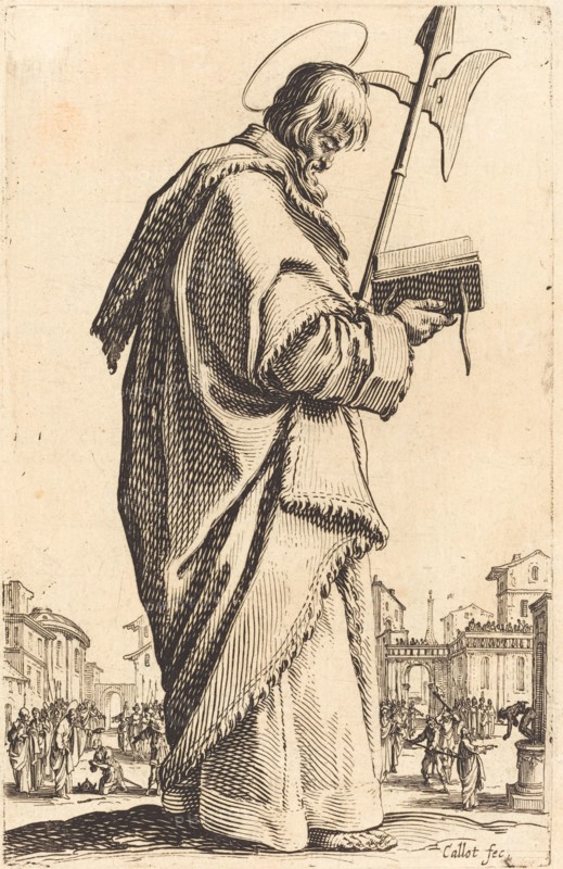 Saint Matthias, published 1631.