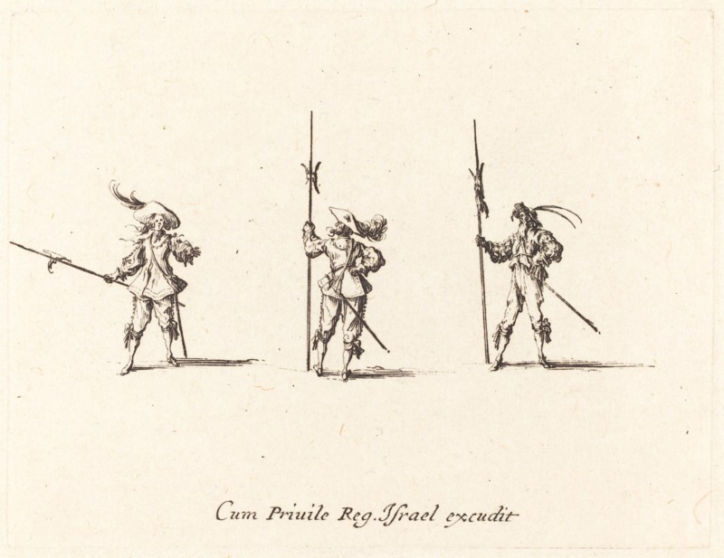 Drill with Halberds, 1634/1635.