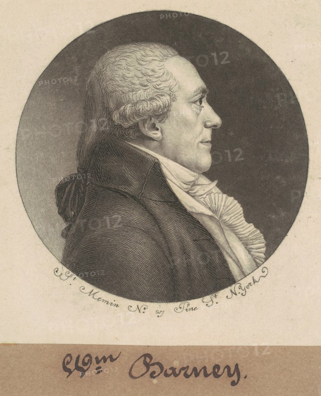 William Stevenson Barney, 1798.