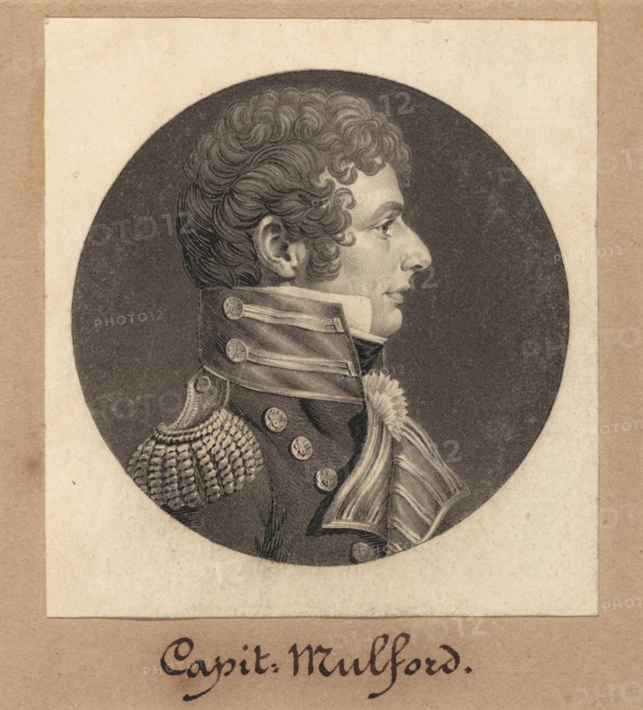 Captain Clarence Mulford, 1809.