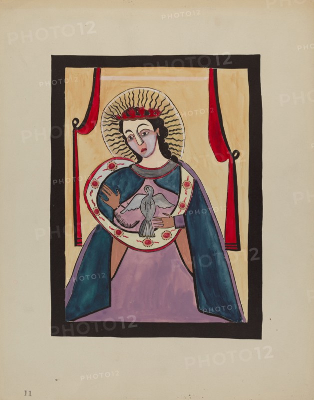 Retabla of Holy Ghost, c. 1936.