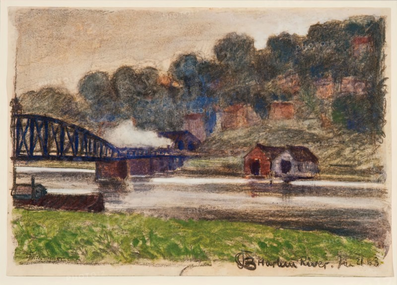 Harlem River, JANUARY 21, 1903.