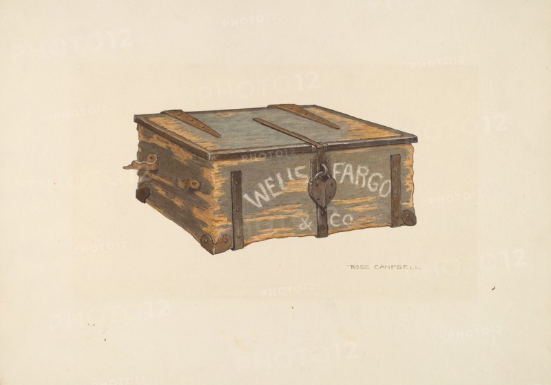 Wells Fargo Gold Box, 1935/1942.