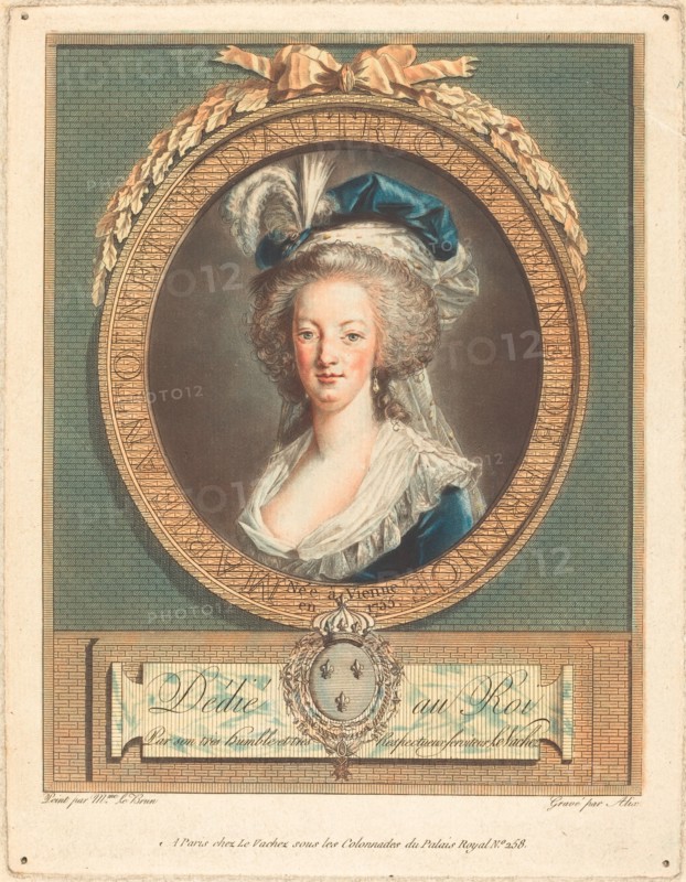 Queen Marie-Antoinette, c. 1789.